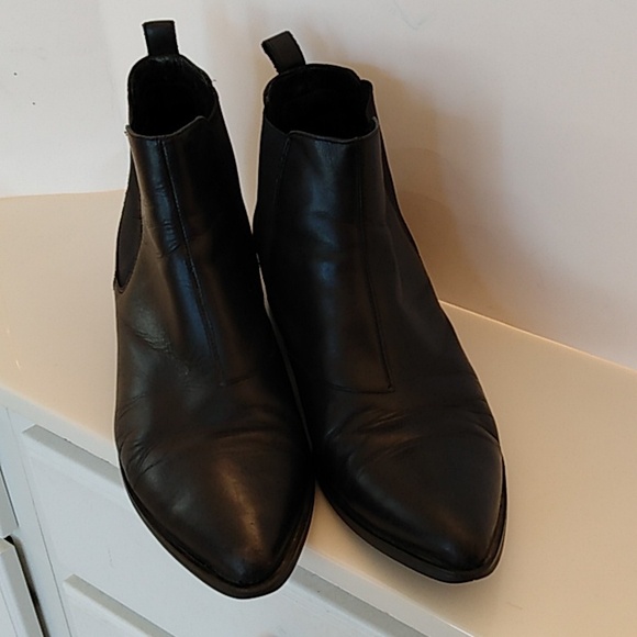 Vagabond Shoemakers Marja Leather Chelsea Bootie Ankle Boots Sz 41 - Picture 14 of 14